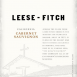 Leese Fitch Cabernet Sauvignon 2016